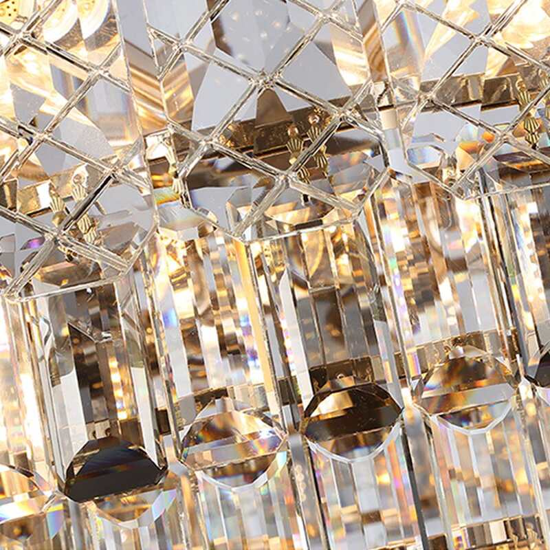 Mesh Crystal LED Pendent Light detail